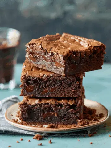 Dr Pepper Brownies