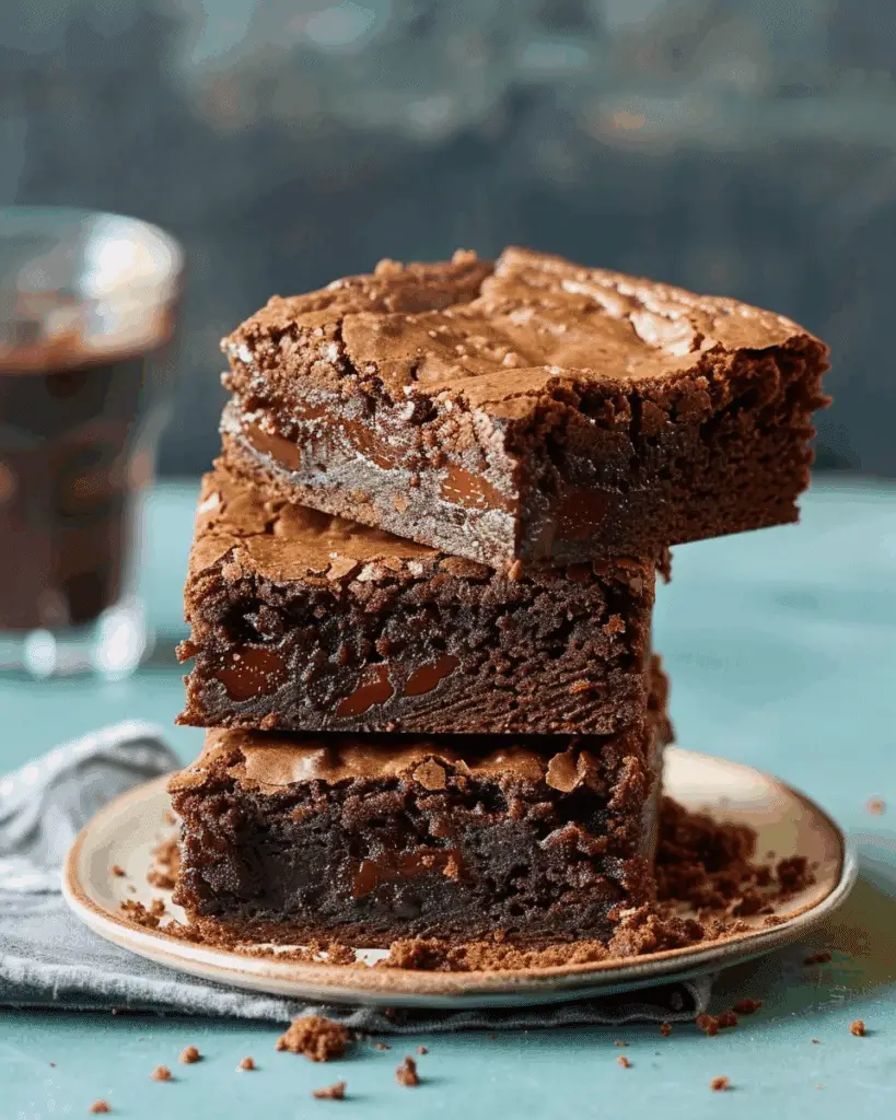 Dr Pepper Brownies