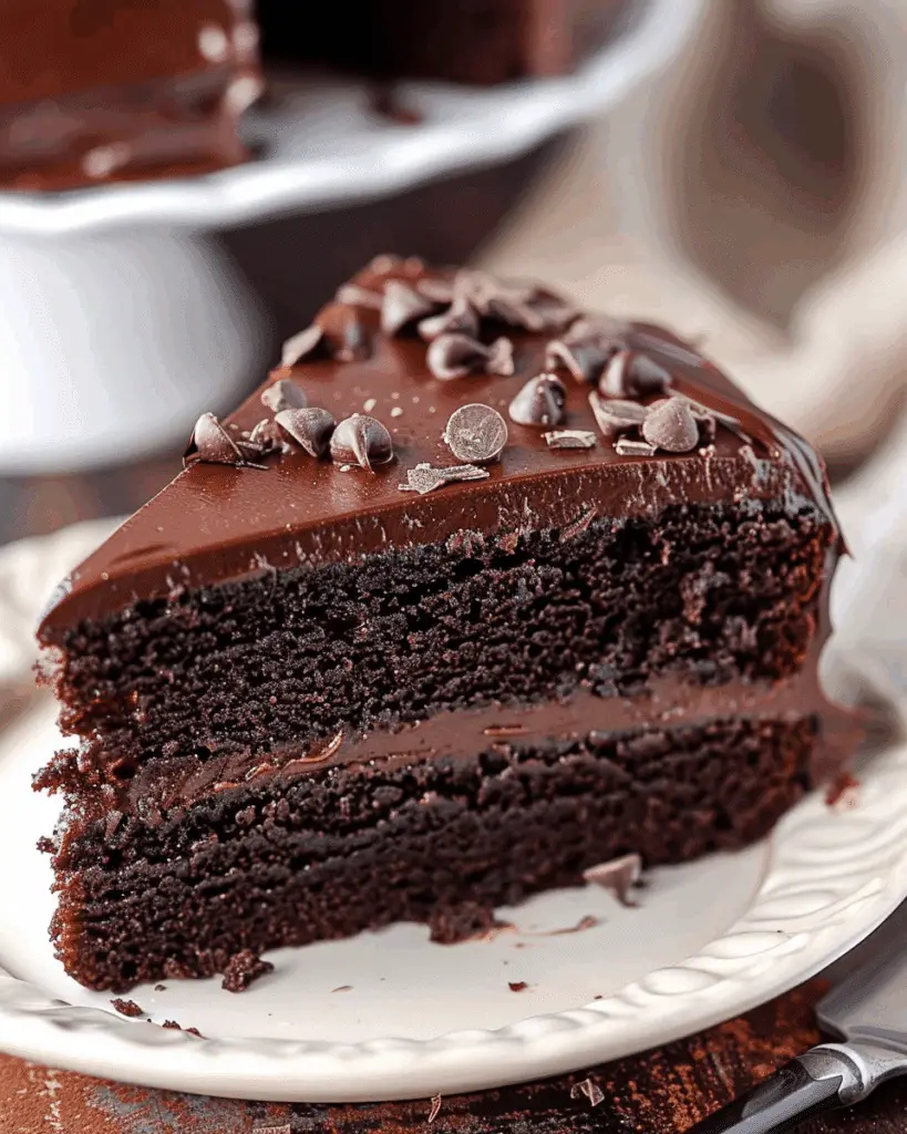 Ooey Gooey Chocolate Insanity Cake