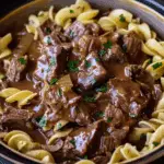 Slow Cooker Beef and Noodles