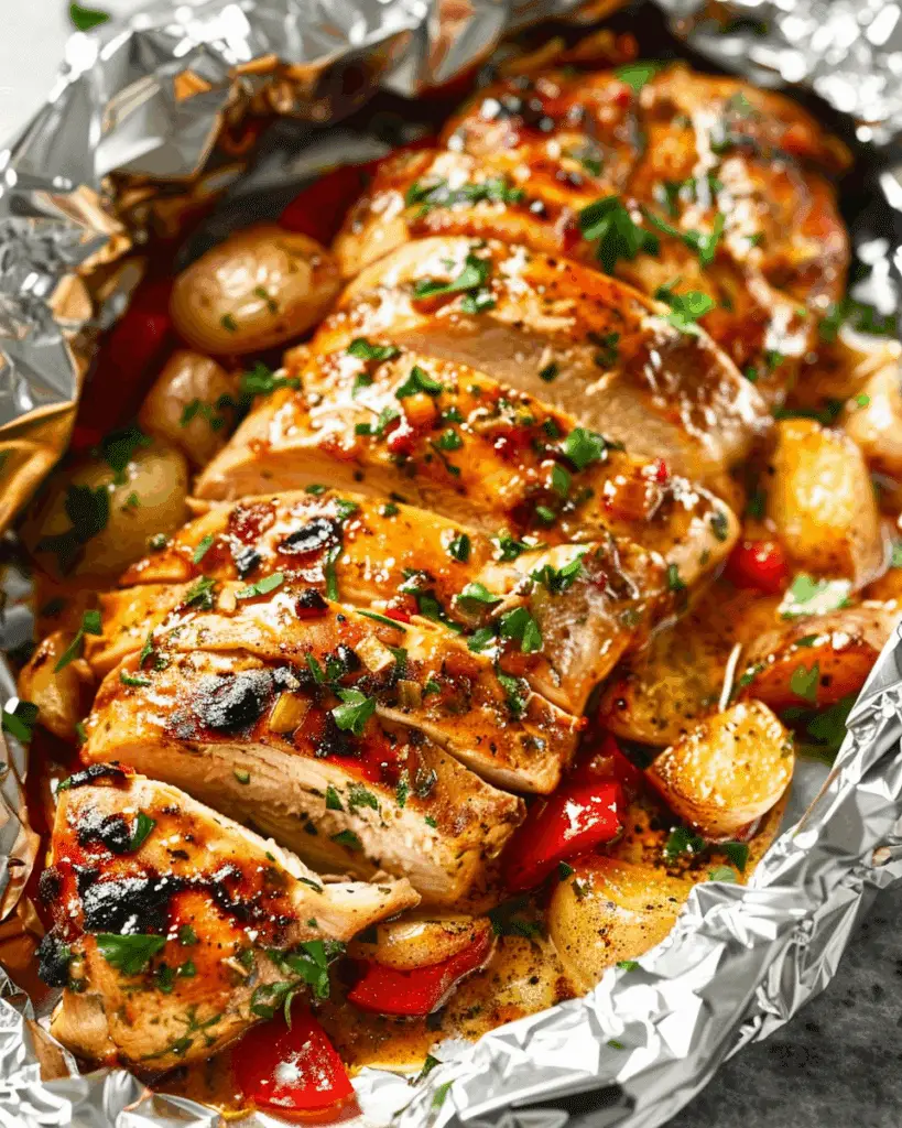 Chicken Foil Packets