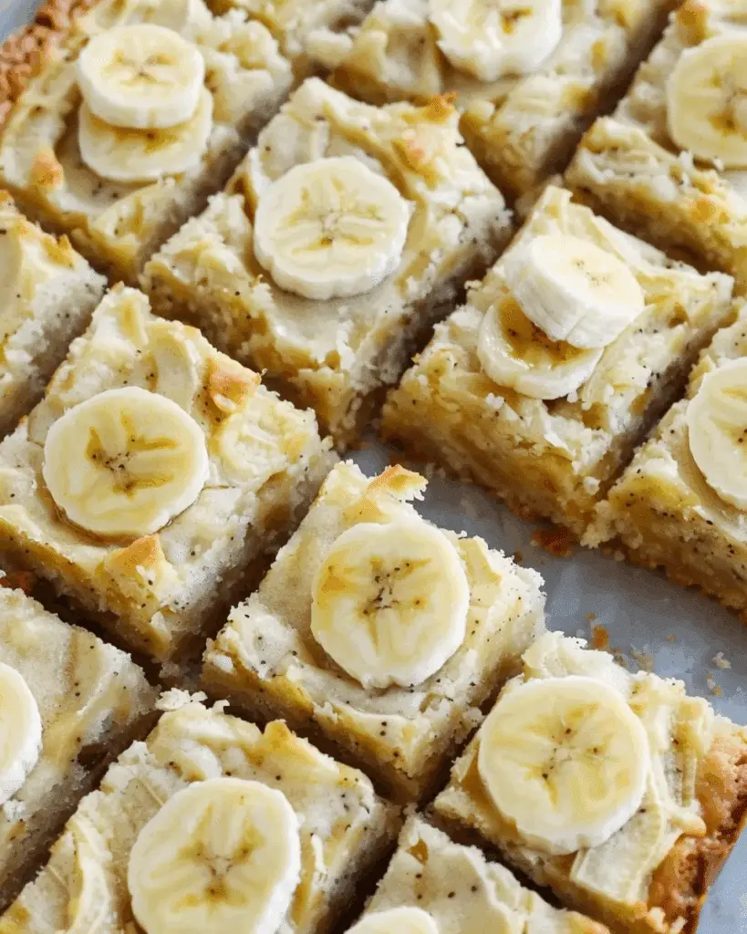 Banana Bars with Cream Cheese Frosting