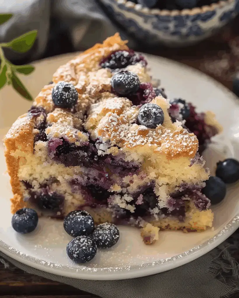 Blueberry Coffee Cake