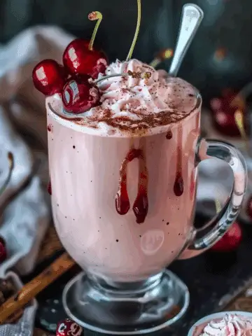 Cherry Earl Grey Milk Tea