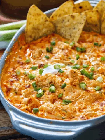 Chicken Buffalo Dip (Crock Pot)
