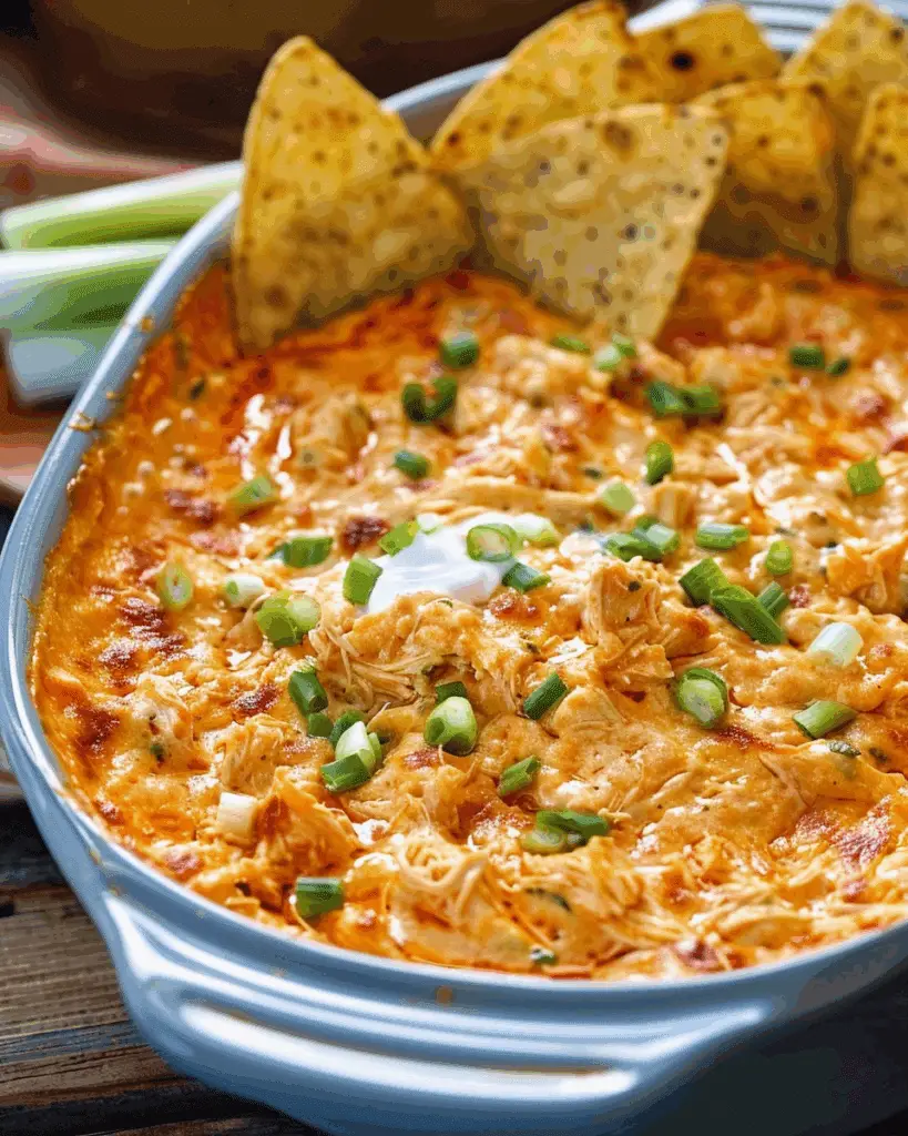 Chicken Buffalo Dip (Crock Pot)