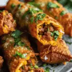Crispy Nacho Egg Rolls