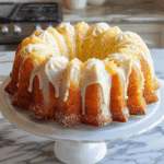 Pineapple Cream Cheese Bundt Cake