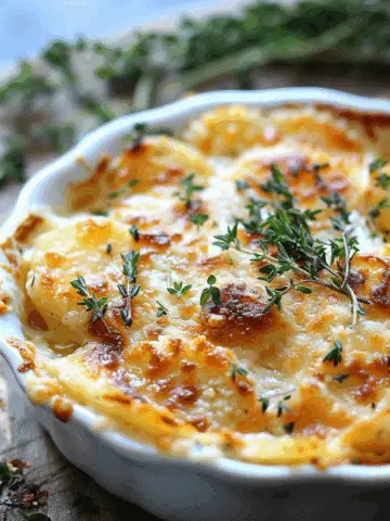 Ruth's Chris Inspired Potatoes au Gratin