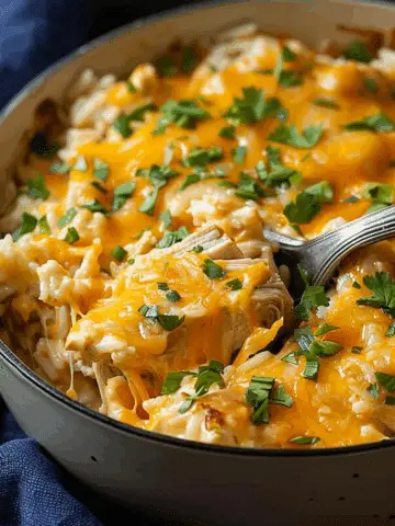 Slow Cooker Cheesy Chicken and Rice