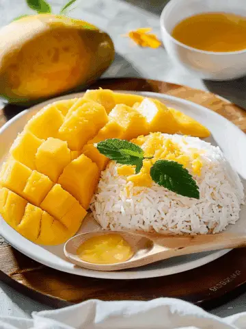 Sweet Sticky Rice and Mango