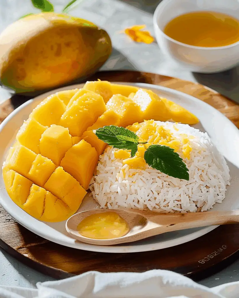 Sweet Sticky Rice and Mango