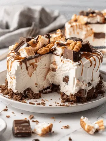 BUSTER BAR ICE CREAM CAKE