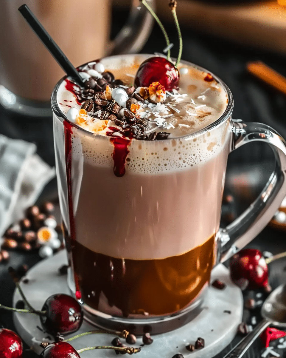 Cherry Earl Grey Milk Tea