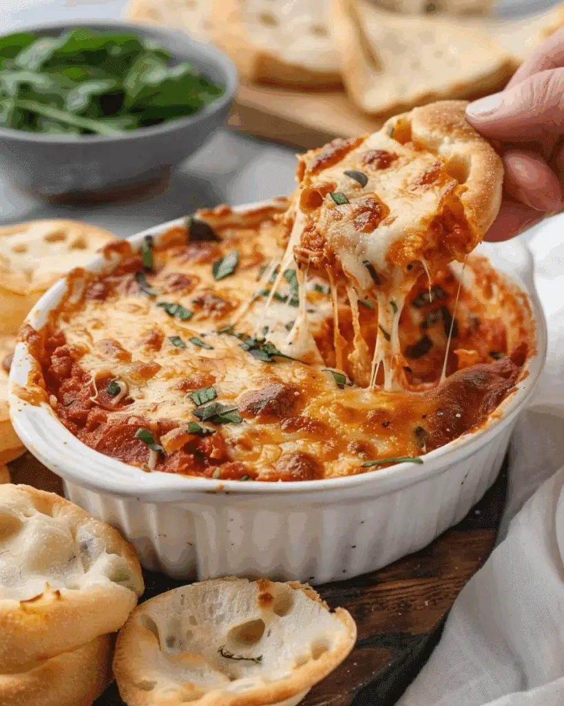 Crock Pot Pizza Dip