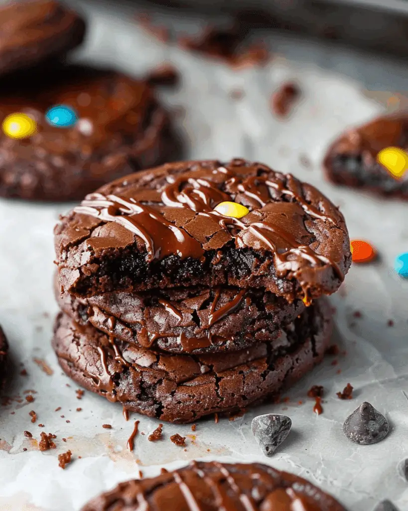 Cosmic Brownie Cookies