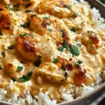Creamy Smothered Chicken and Rice