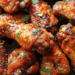 Crispy Dry Rub Chicken Wings