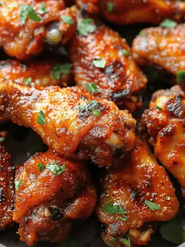Crispy Dry Rub Chicken Wings
