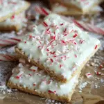 Peppermint Crunch White Chocolate Covered Graham Crackers