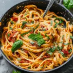 Vegan Creamy Sun-Dried Tomato Pasta