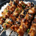 Teriyaki Chicken Skewers