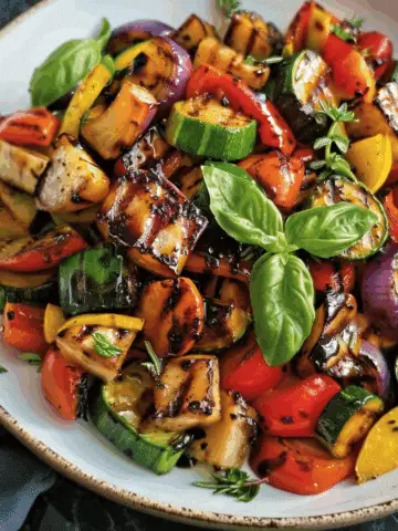 Balsamic Grilled Vegetables