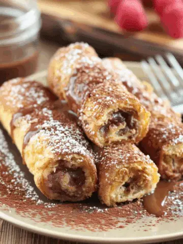 French Toast Roll Ups