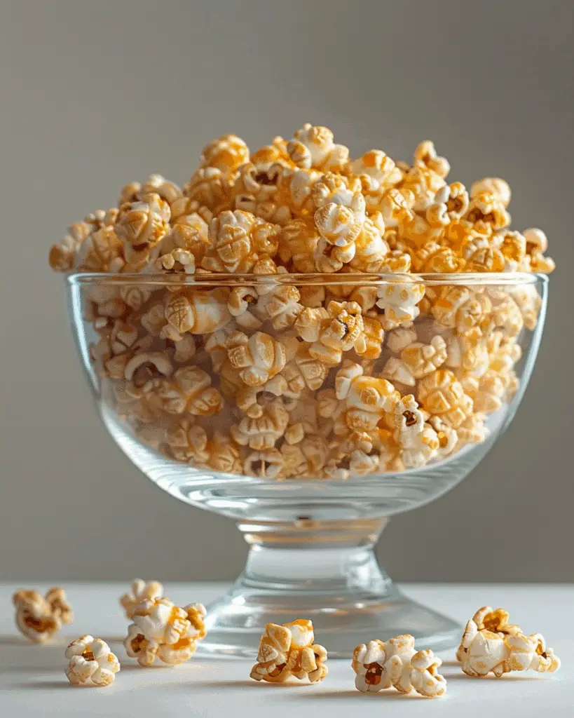 Marshmallow Caramel Corn