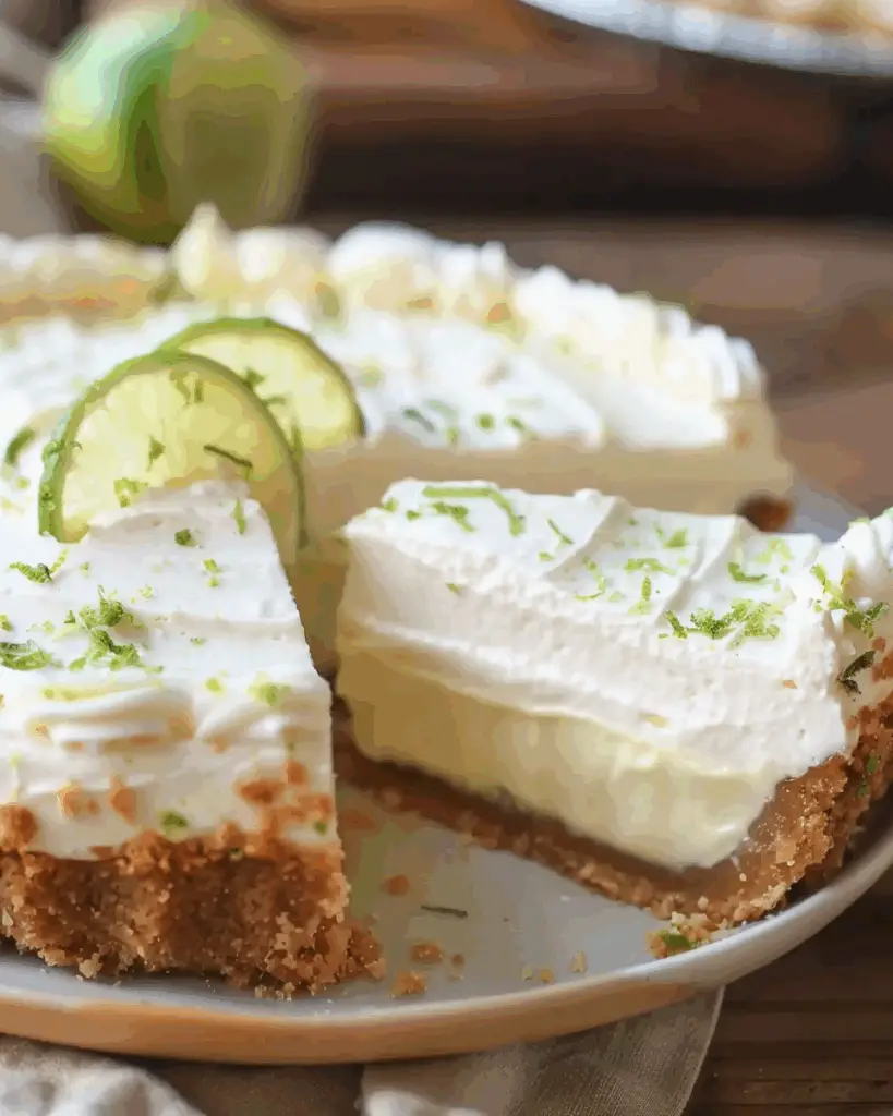 Triple Decker Key Lime Pie