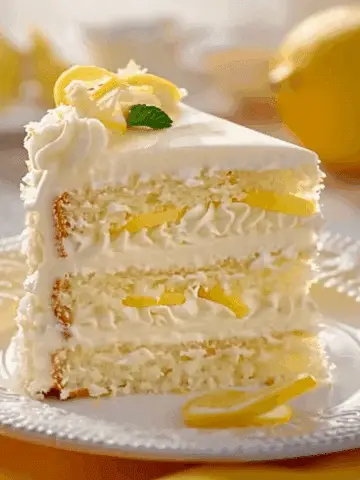 Cheesecake Factory Italian Lemon Cream Cake Recipe