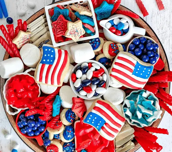 4th of July Charcuterie Board