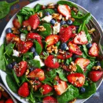 15-Minute Strawberry Spinach Salad