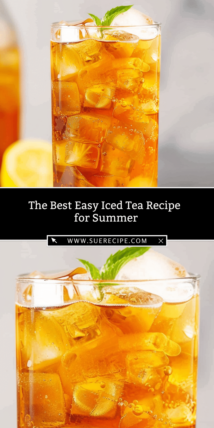 Easy Tea Iced Tea (Extra Easy) | Sue Recipe