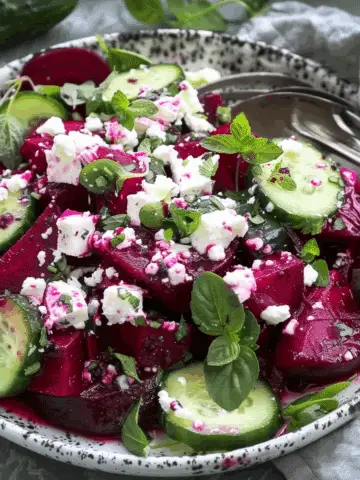 Beet, Feta & Cucumber Salad