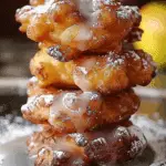 Best Baked Apple Fritters Recipe (Soft & Glazed)