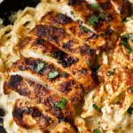Blackened Cajun Chicken Alfredo