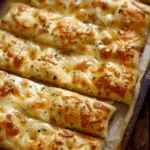 Homemade Cheesy Breadsticks