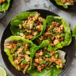 Easy Low-Carb Keto Lettuce Wraps with Chicken (PF Chang’s Copycat)