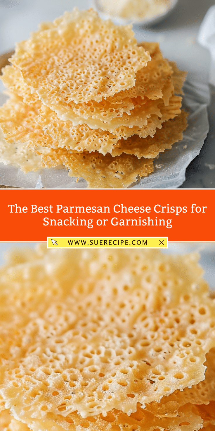 Parmesan Cheese Crisps | Sue Recipe