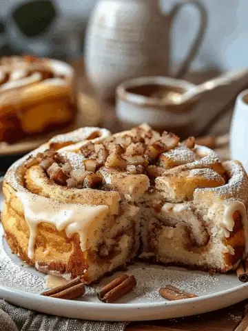 Cinnamon Roll Cake