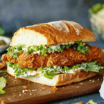 Crispy Chicken Caesar Sandwich