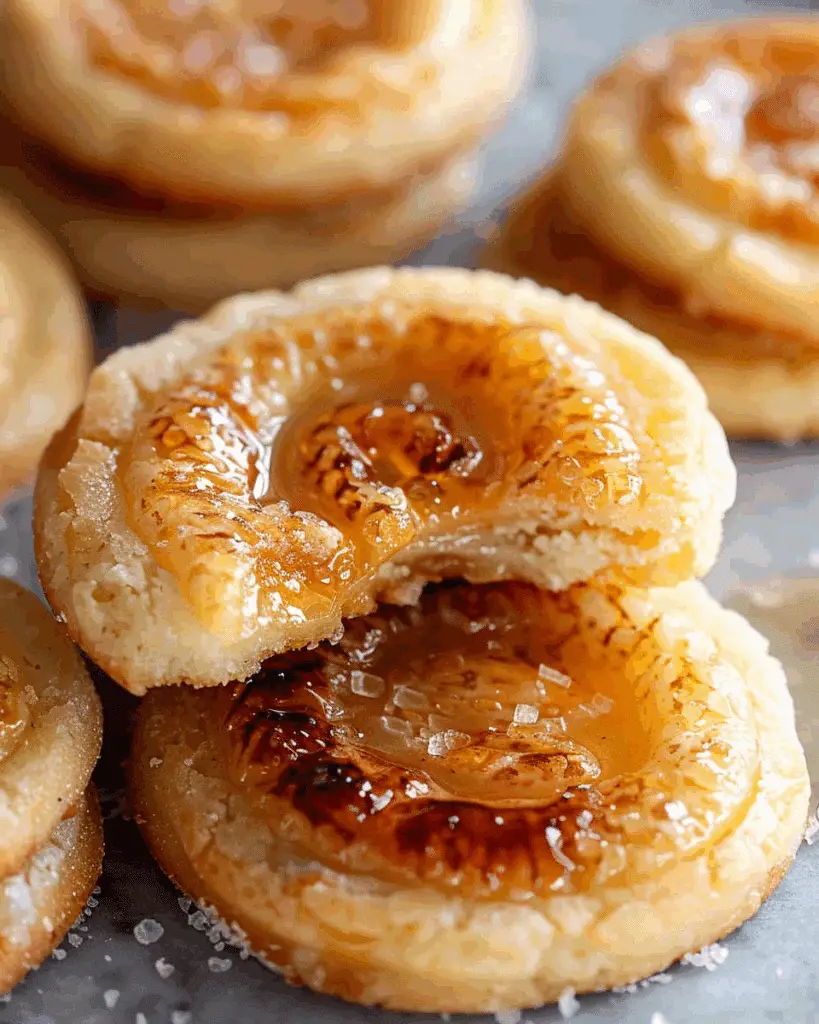 Crème Brûlée Cookies