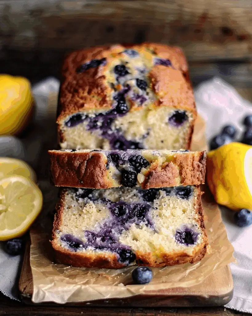 Lemon Blueberry Bread