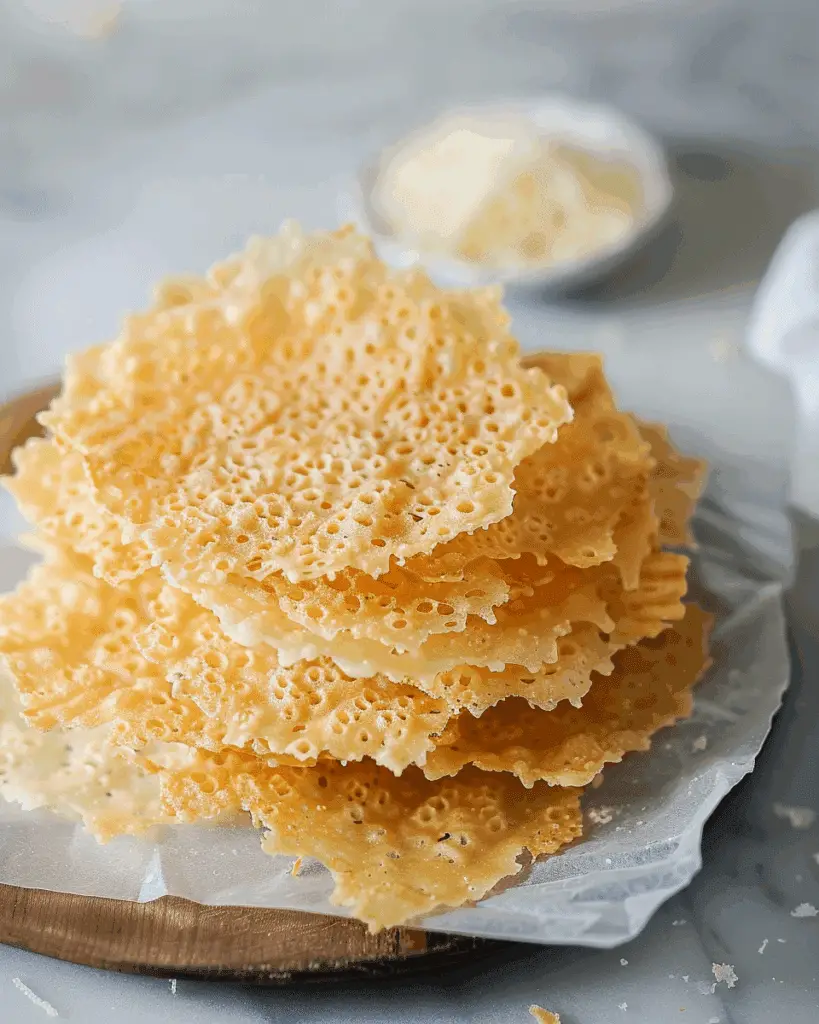 Parmesan Cheese Crisps