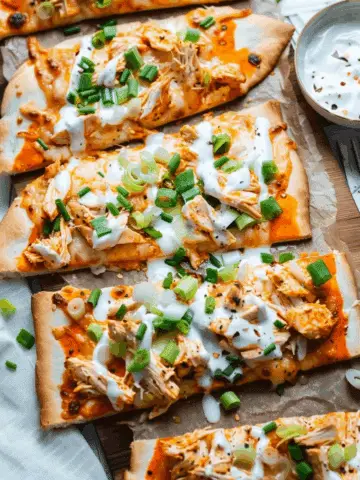Buffalo Chicken Flatbread