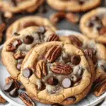 Caramel Pecan Chocolate Chip Cookies