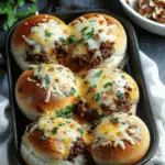 Irresistible Garlic Parmesan Cheeseburger Bombs