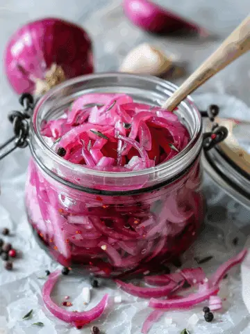 Red Onion Pickles