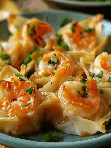 Shrimp and Cream Cheese Wontons